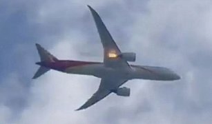 Aterrizaje de emergencia en Roma: avión se incendia tras impacto con ave