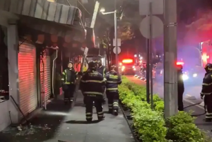 Incendio afecta a la pastelería La Gran Vía en Polanco, CDMX