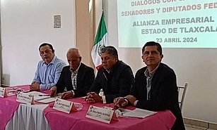 Dialogarán empresarios con 11 candidatos a diputados y senadores en Apizaco