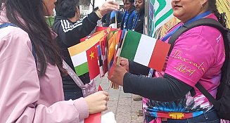 Estudiantes y docentes de Tlaxcala brillan como voluntarios en evento mundial de Tiro con Arco 2024