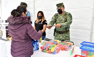 Entrega tus armas y juguetes bélicos en la Campaña de Canje en Huamantla