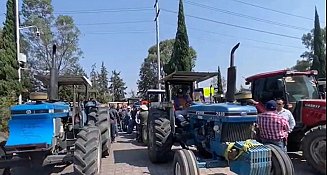 Campesinos de Puebla levantan bloqueo tras lograr acuerdos con el SAT