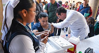 Puebla cumple al 100% en la Semana Nacional de Vacunación