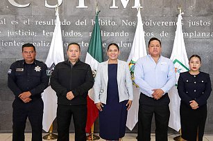 Presentan estrategia municipal de seguridad "Contigo Construimos Seguridad"