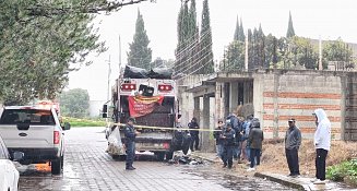 Muere joven trabajador del Ayuntamiento de Teolocholco tras caer de camión recolector de basura