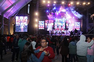 Brillan "Las Estrellas Andinas" en la Feria de San Pedro Cholula 