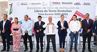 Puebla distribuye más de 8.8 millones de libros para el ciclo 2025–2026