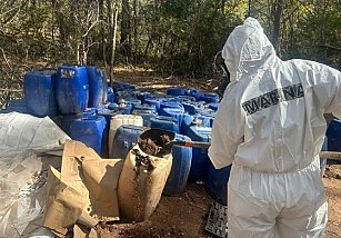 Desmantelan un laboratorio clandestino de drogas sintéticas en Sinaloa