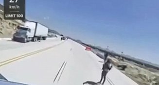Frustran robo de tráileres tras instalación de falso retén en Puebla