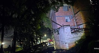 Intensa tromba provoca caida de ramas y árboles en Chiautempan, no hay lesionados 