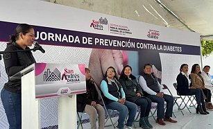 Conmemoran el Día de la Diabetes con Jornada Preventiva en San Andrés Cholula