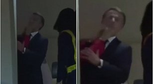 Macron minimiza gesto de Brigitte en Vietnam: “Solo fue una broma”