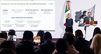 Gobierno de México refuerza abasto de medicamentos y vacunación