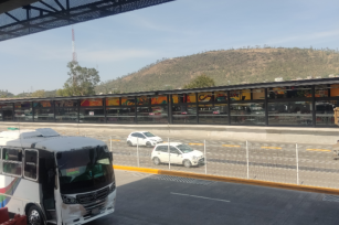 Fallecimiento por infarto en la estación Indios Verdes del Metrobús