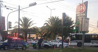 Accidente en 11 Sur provoca cierre total y tráfico hacia el Centro de Puebla