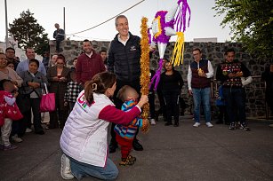 Inician posadas navideñas en juntas auxiliares de Puebla con actividades para toda la familia