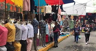 Autoridades municipales niegan presencia de cobro de piso o narcomenudeo en tianguis de Los Lavaderos