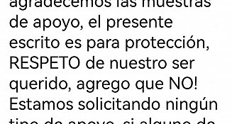 Niega familia de Génesis Mei Ling participar en marcha: “Vivimos un momento de solidaridad y luto familiar”