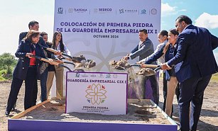 Gobernadora inicia construcción de Centro Infantil Empresarial en Tlaxcala