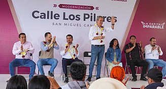 Modernización en San Miguel Canoa transforma la vialidad y la seguridad