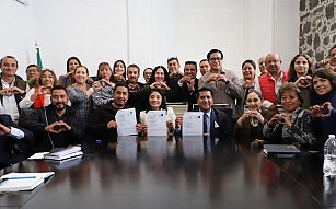 Avance en el programa de desayunos calientes en Puebla