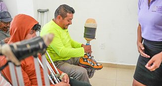 Tlaxcala transforma vidas con prótesis gratuitas para personas con discapacidad