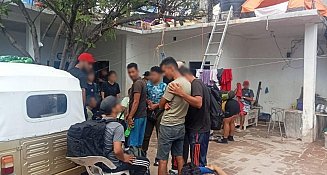 Rescatan a 174 migrantes en Juchitán en un operativo interinstitucional