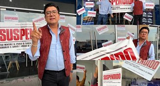 Ex diputado vuelve a armar escándalo: sin facultades "suspende" empresa en Apizaco 