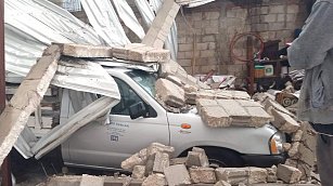 Granizada histórica en Terrenate causa estragos a familias campesinas