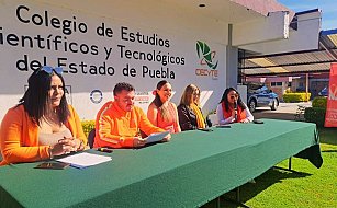 CECyTE Puebla celebra el Día Naranja con jornada sobre respeto y violencia