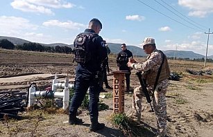 Descubren toma clandestina en Palmar de Bravo, Puebla; mitigan riesgos