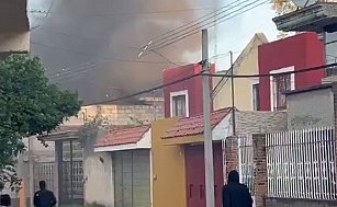 Incendio en San Jerónimo Caleras deja un lesionado y pérdidas materiales