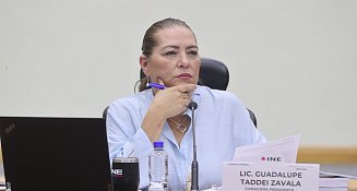 La consejera presidenta del INE llama a Xóchitl Gálvez y a la oposición a no usar el color rosa del INE 