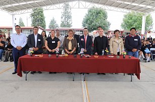 Preside Tere Alfaro festejos por el 30 aniversario del Bachillerato General Oficial Josefa Ortiz de Domínguez