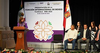 Será Tlaxcala capital mundial del boxeo; inaugura exposición