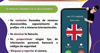 Evita fraudes telefónicos: alerta por llamadas internacionales sospechosas