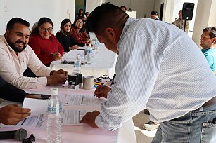 Realiza Comisión Transitoria cómputo final de los plebiscitos en San Pedro Cholula