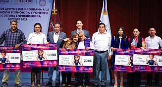 Lorena Cuéllar impulsa la economía local con 429 apoyos a emprendedores en Tlaxcala