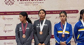 Fátima y Rubí dan a Tlaxcala su primera medalla en Tenis de Mesa