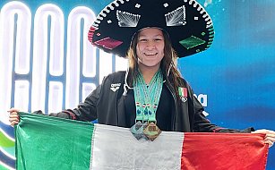 Alexa Lara, promesa de la natación mexicana, busca llegar a Serbia 2025