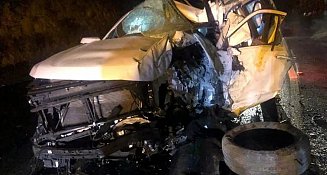 Fuerte accidente en México-Toluca: un muerto y caos vial en el km 22