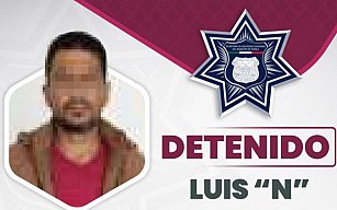 Detienen a Luis "N." por intento de robo de motocicleta en Puebla