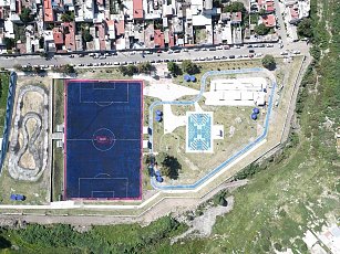 Ayuntamiento de Puebla entrega el nuevo complejo deportivo “El Capulín” en la zona suroriente