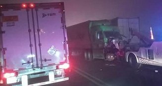 Accidente en la autopista Perote-Amozoc: generó tráfico intenso y contratiempos