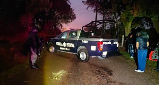 Hallan cuerpo encobijado y embolsado en límites de Tetla y Apizaco