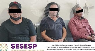 Detienen a tres hombres en San Mateo Ayecac por portación ilegal de arma