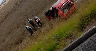 Accidente en la carretera Amozoc-Puebla deja dos lesionados; tome precauciones