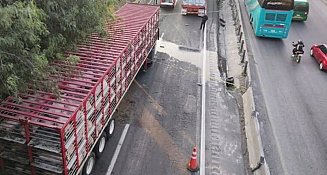 Tráiler Accidentado en Ecatepec causa caos vial: Rutas alternas sugeridas