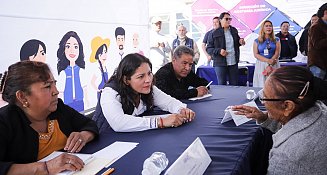 Más cerca de la gente con Jornada de Proximidad Social en San Luis Tehuiloyocan 