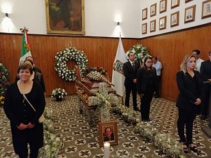 Homenaje póstumo a Epigmenio Rojas en San Pedro Cholula